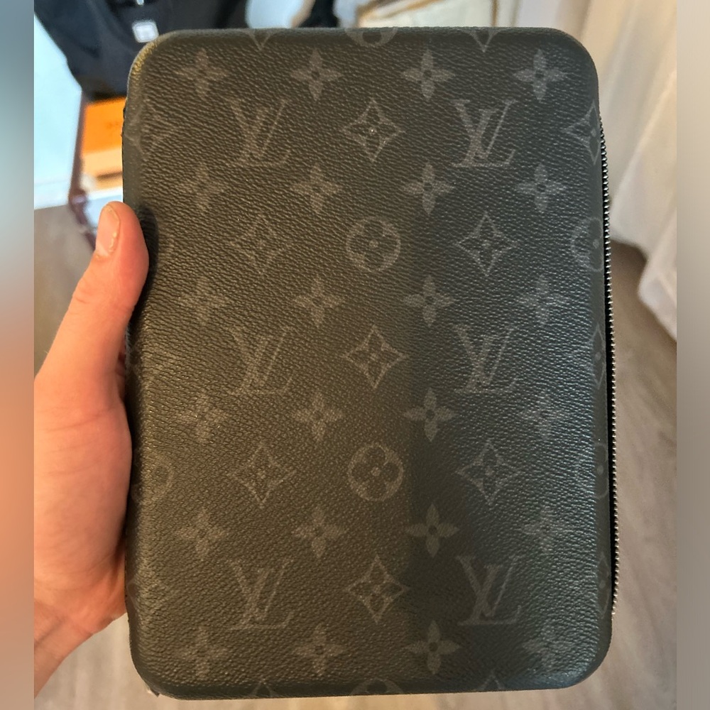 Louis Vuitton Monogram Eclipse Clutch